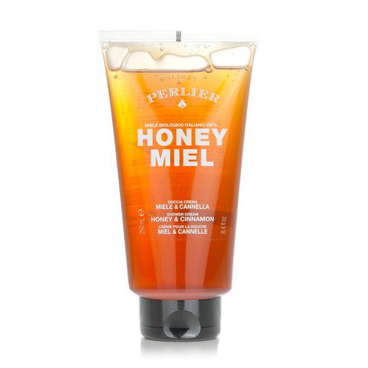Perlier Honey Miel Duschcreme mit Honig und Zimt, 250 ml