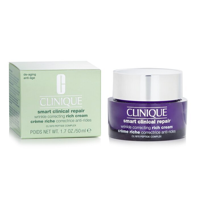 Clinique Smart Clinical Repair – Reichhaltige Creme zur Faltenkorrektur, 50 ml