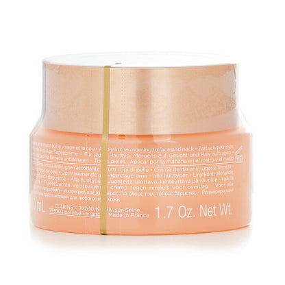 Clarins Extra Firming Jour Wrinkle Control, straffende seidige Tagescreme (für alle Hauttypen), 50 ml