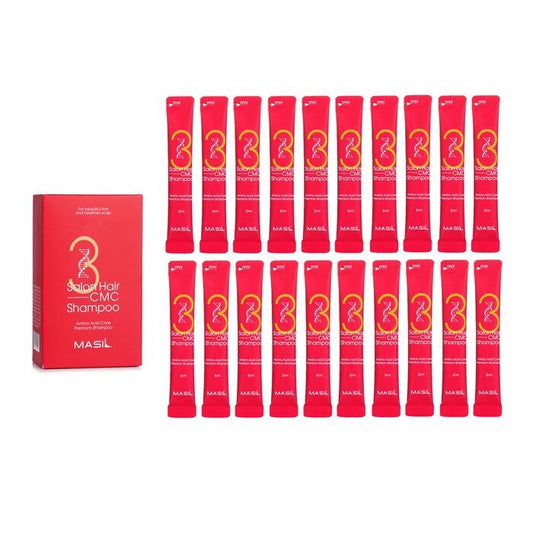 Masil 3 Salon Hair CMC Revitalisierendes Shampoo mit Aminosäurepflege, Premium-Shampoo, 20 x 8 ml