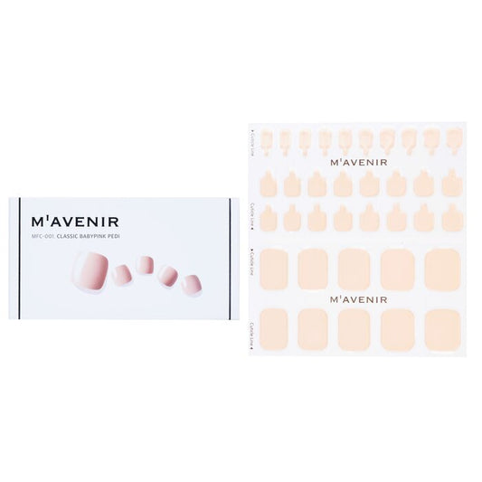 Mavenir Nagelaufkleber (Pink) – # Classic Babypink Pedi 36 Stück