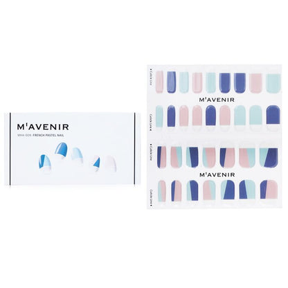Mavenir Nagelaufkleber (verschiedene Farben) – # French Pastel Nail, 32 Stück