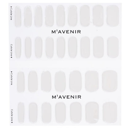 Mavenir Nagelaufkleber (weiß) – # White Crema Nail 32 Stück