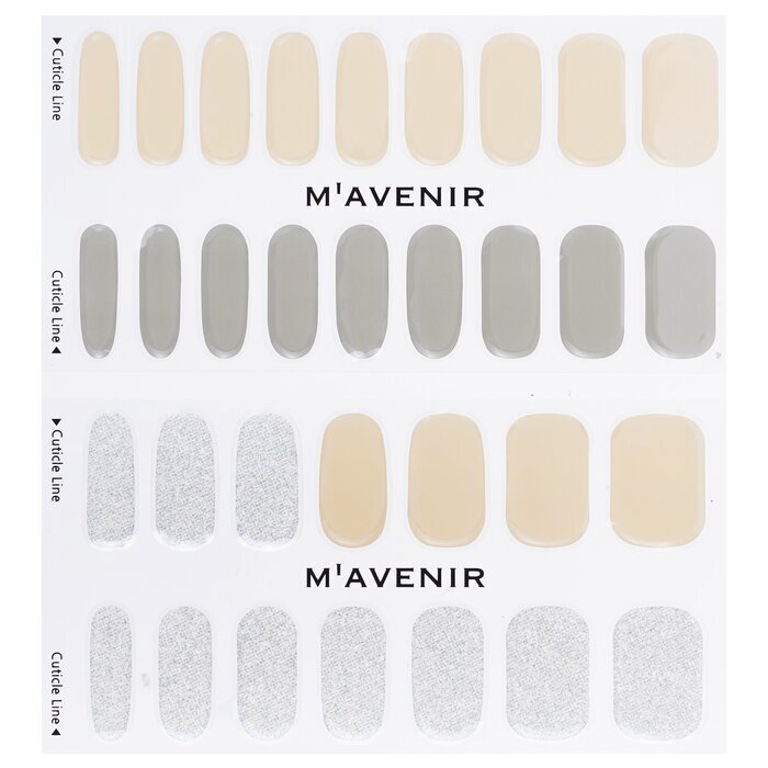 Mavenir Nagelaufkleber (verschiedene Farben) – # Brillante Sandy Nail 32 Stück