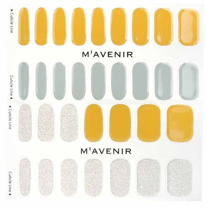 Mavenir Nagelaufkleber (Gelb) – Brillante Pumpkin Nail 32 Stück