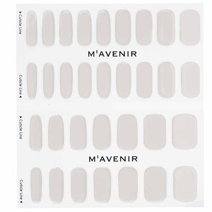 Mavenir Nagelaufkleber (weiß) – # Blassbeige Nägel, 32 Stück