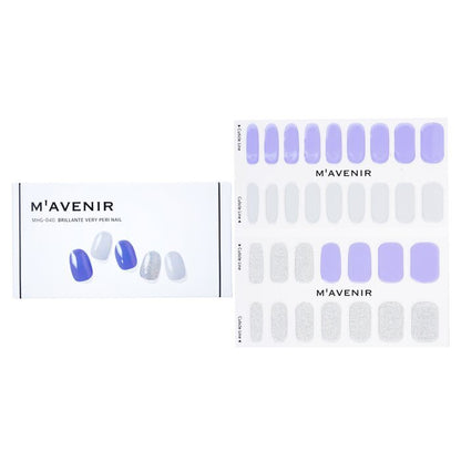 Mavenir Nagelaufkleber (lila) – # Brillante Very Peri Nail 32 Stück