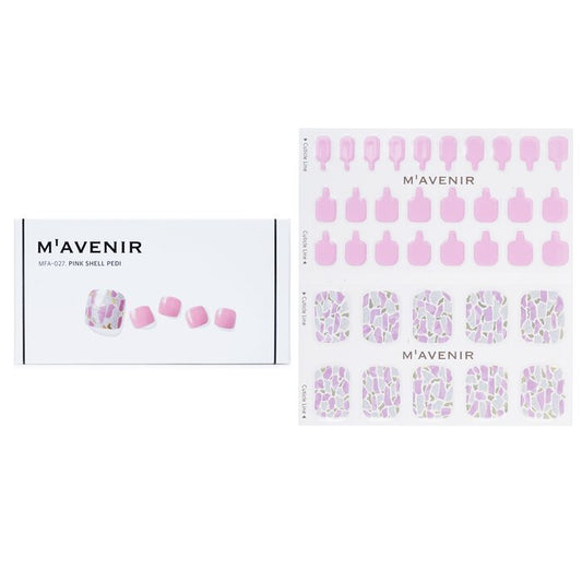 Mavenir Nagelaufkleber (Pink) – # Tear Drop Nail 32 Stück
