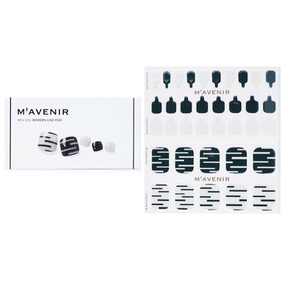 Mavenir Nagelaufkleber (gemustert) – # Modern Line Pedi 36 Stück