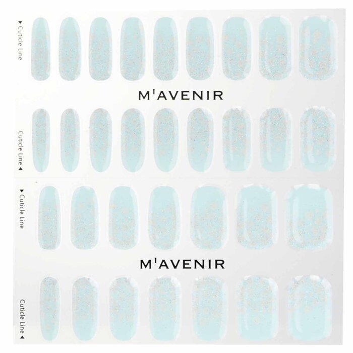 Mavenir Nagelaufkleber (Blau) – # Blue Soda Nail 32 Stück