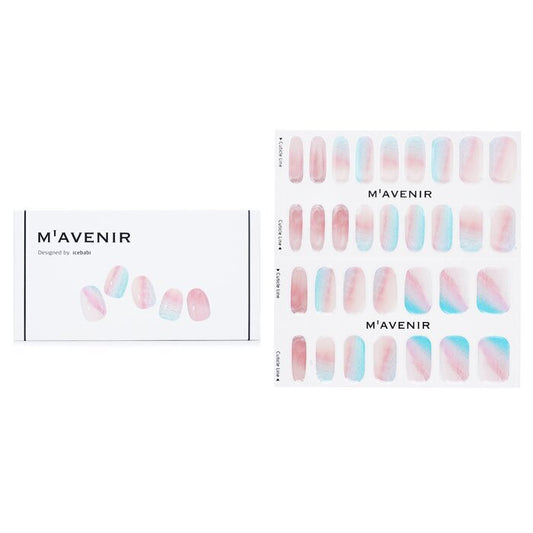 Mavenir Nagelaufkleber (Pink) – # Pink Beach Nail 32 Stück