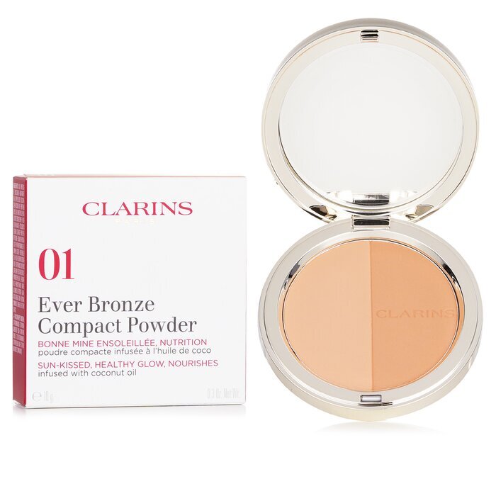Clarins Ever Bronze Kompaktpuder – Nr. 01 Light, 10 g