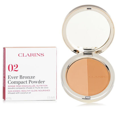 Clarins Ever Bronze Kompaktpuder – Nr. 02 Medium, 10 g