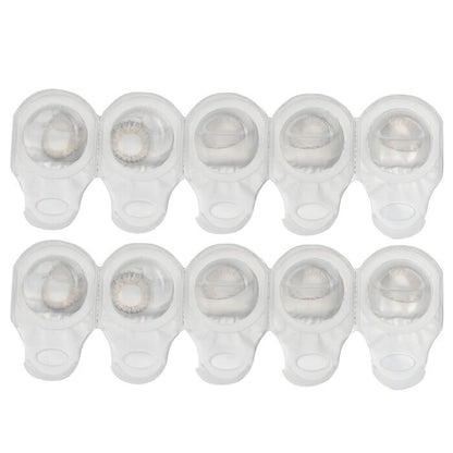 Miche Bloomin‘ Quarter Veil 1 Tag Farbkontaktlinsen (106 Shell Moon) – 5,00 10 Stück