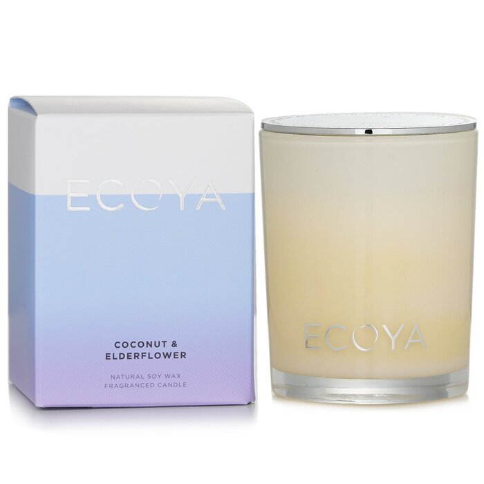 Ecoya Mini Madison Kerze - Kokosnuss &amp; Holunderblüte 80g/2,8oz