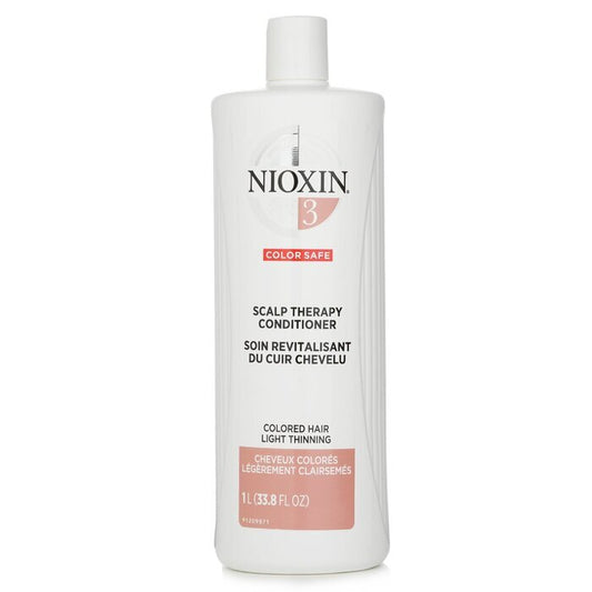 Nioxin Density System 3 Scalp Therapy Conditioner (gefärbtes Haar, leichtes Ausdünnen, farbsicher) 1000 ml/33,8 oz
