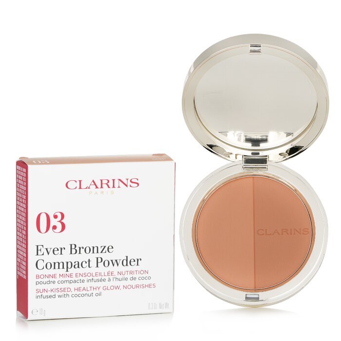 Clarins Ever Bronze Kompaktpuder – Nr. 03 Deep, 10 g