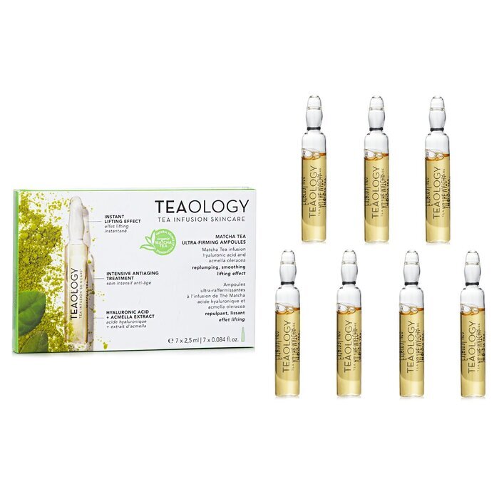 Teaology Matcha-Tee Ultra-Straffende Ampullen 7x2,5ml/0,084oz