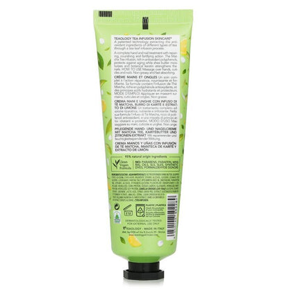 Teaology Matcha-Zitronentee-Hand- und Nagelcreme 75 ml