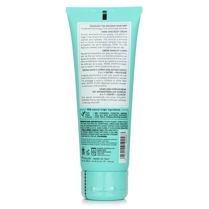 Teaology Yoga Care Clean 2 in 1 Antibakterielle Hand- und Körpercreme 75ml/2,5oz