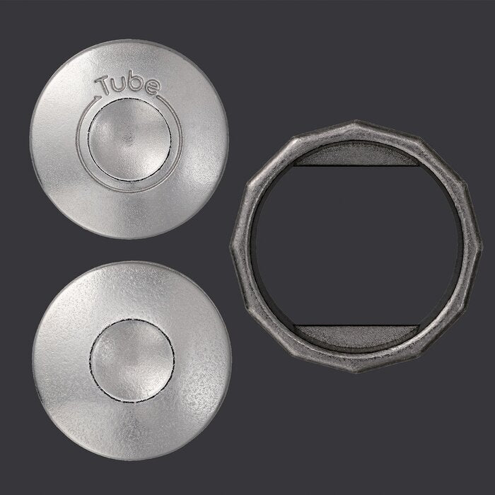 Broadway Toys Hanayama | Tube Hanayama Metall-Denksport-Puzzle, Level 5, 75 x 119 x 45 mm