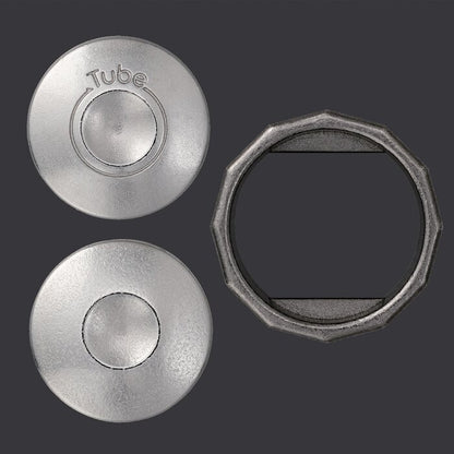 Broadway Toys Hanayama | Tube Hanayama Metall-Denksport-Puzzle, Level 5, 75 x 119 x 45 mm