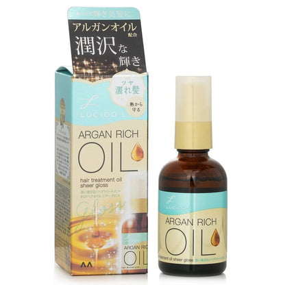 Lucido-L Arganöl-Haarbehandlung, transparenter Glanz, 60 ml