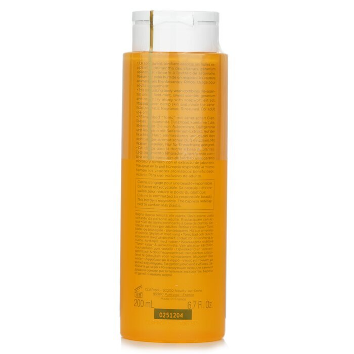 Clarins Tonic Bade- und Duschkonzentrat mit ätherischen Ölen 200 ml