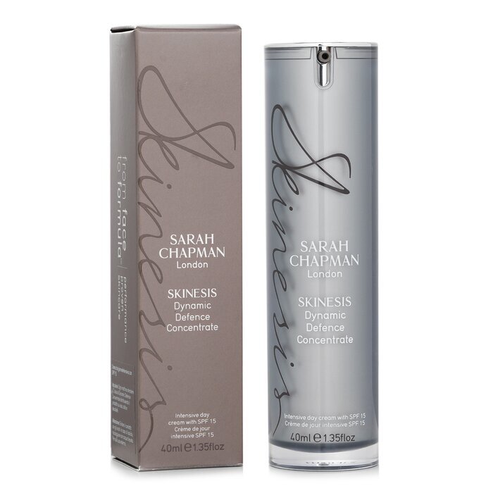 Sarah Chapman Skinesis Dynamic Defence Concentrate Intensive Tagescreme mit LSF 15, 40 ml