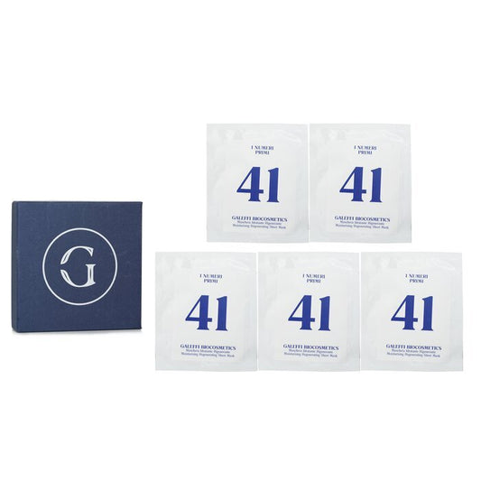 I Numeri Primi N.41 Feuchtigkeitsspendende regenerierende Tuchmaske 5x10ml/0.33oz