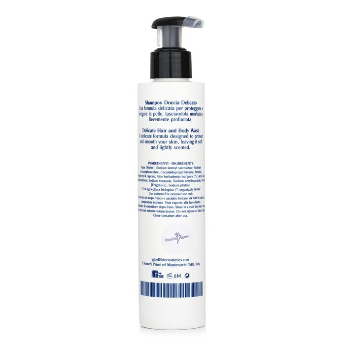 I Numeri Primi N.47 Zartes Haar- und Körperwaschmittel 200ml/8.4oz