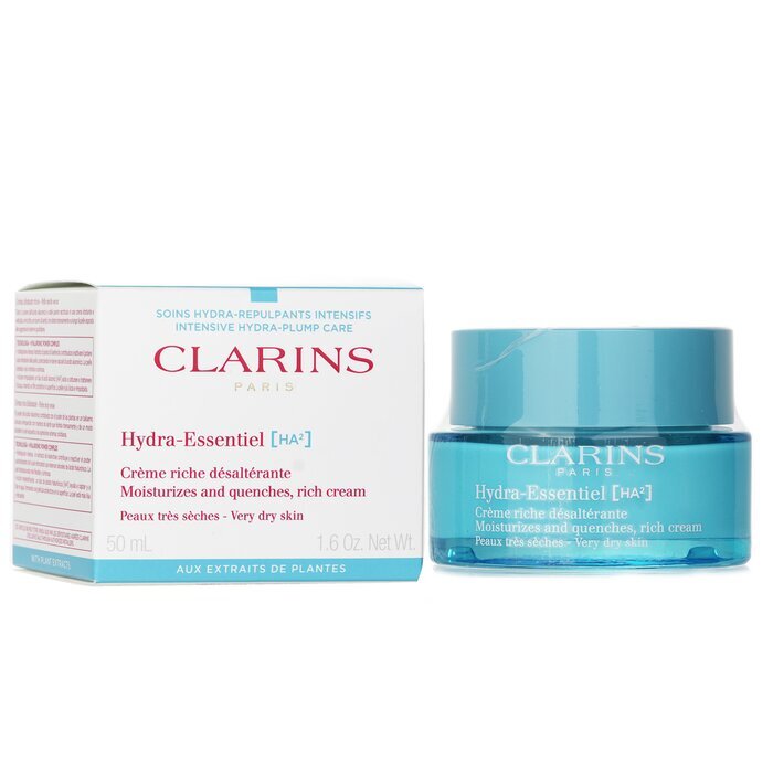 Clarins Hydra-Essentiel [HA²] spendet Feuchtigkeit und löscht den Durst, reichhaltige Creme (für sehr trockene Haut) 50ml/1.6oz