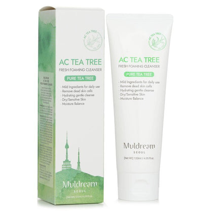 Muldream AC Tea Tree Fresh Foaming Cleanser 120ml