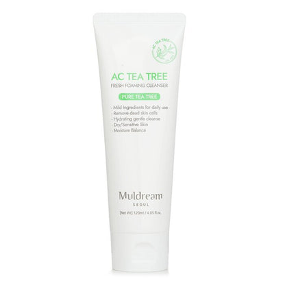 Muldream AC Tea Tree Fresh Foaming Cleanser 120ml
