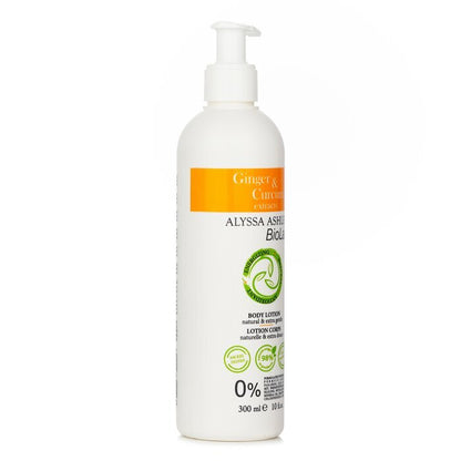 Alyssa Ashley Biolab Ingwer &amp; Kurkuma Körperlotion 300ml/10oz