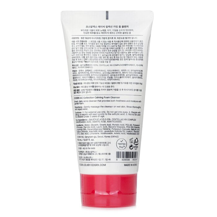 COSRX AC Collection Beruhigender Schaumreiniger 150ml/5.07oz