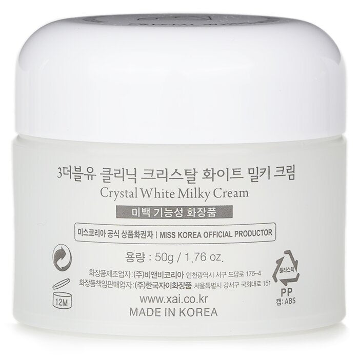 3W Clinic Crystal White Milchcreme 50g