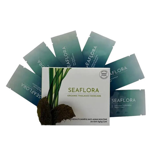 Seaflora Sea Results Sample Anti Aging Routine for Anti Aging Care 7pcs