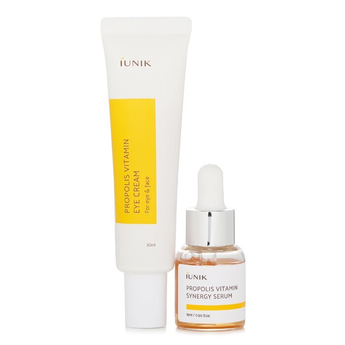 iUNIK Propolis Vitamin Augencreme Set 2tlg