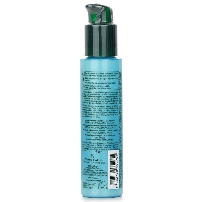 Rene Furterer Sublime Curl Curl Defining Nutri Cream (welliges lockiges Haar) 100ml/3,3oz