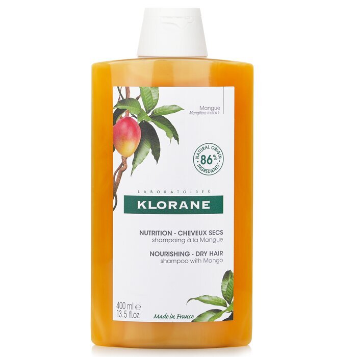 Klorane Shampoo mit Mango (Pflege für trockenes Haar) 400ml/13,5oz
