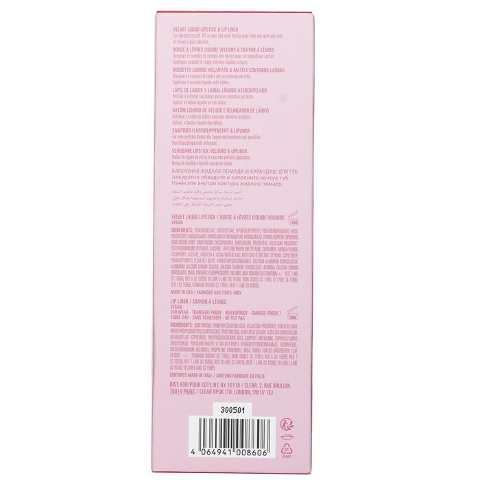 Kylie By Kylie Jenner – Velvet Lip Kit, 2-tlg.