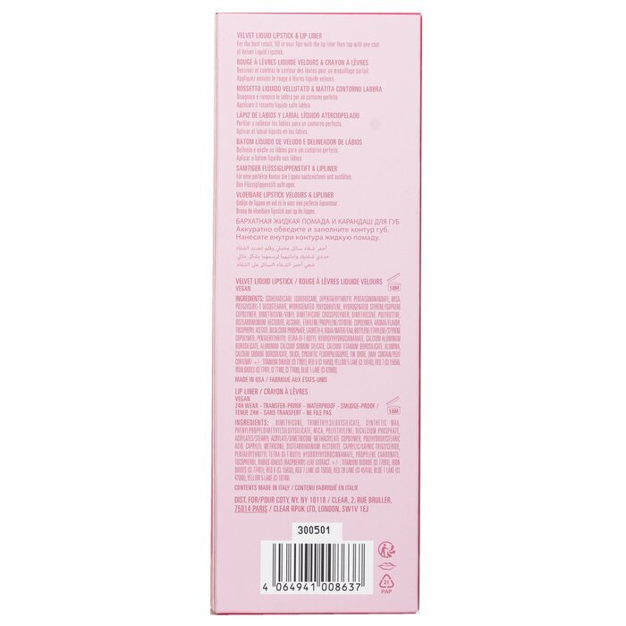 Kylie By Kylie Jenner – Velvet Lip Kit, 2-tlg.