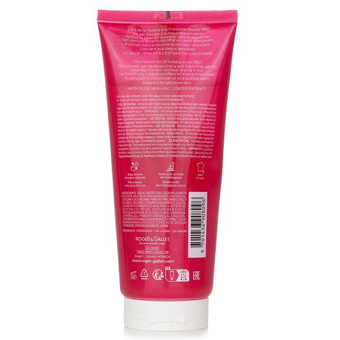 Roger &amp; Gallet Gingembre Rouge Wohlfühl-Duschgel 200ml/6,7oz