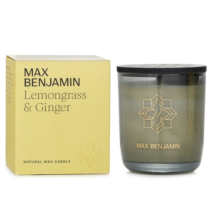 Max Benjamin Naturwachskerze - Zitronengras und Ingwer 210 g/7,4 oz
