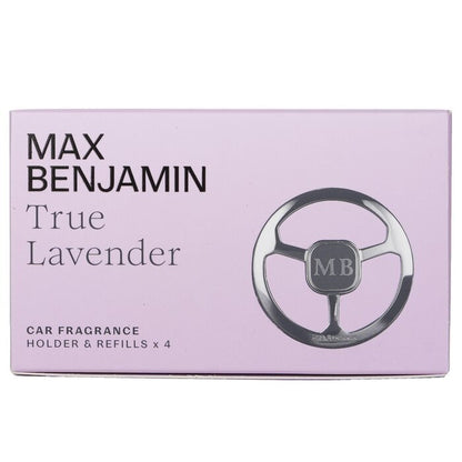 Max Benjamin Autoduft-Geschenkset - Echter Lavendel, 4-tlg.