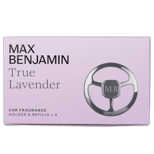 Max Benjamin Autoduft-Geschenkset - Echter Lavendel, 4-tlg.