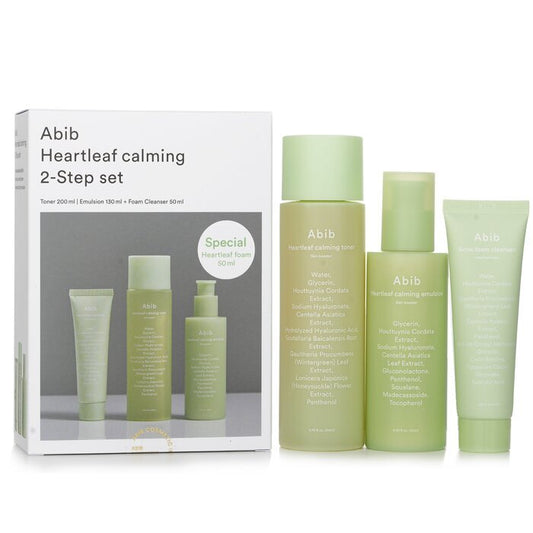 Abib Heartleaf Beruhigendes 2-Stufen-Set: 3-tlg.