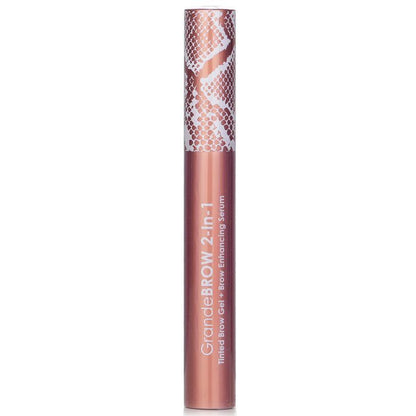 Grande Cosmetics (GrandeLash) GrandeBROW 2 in 1 Tinted Brow Gel + Brow Enhancing Serum -  Dark 3.5ml