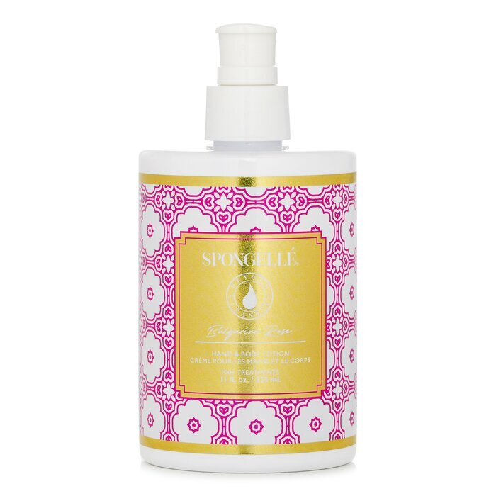 Spongelle Hand- und Körperlotion – Bulgarische Rose 325 ml/11 oz